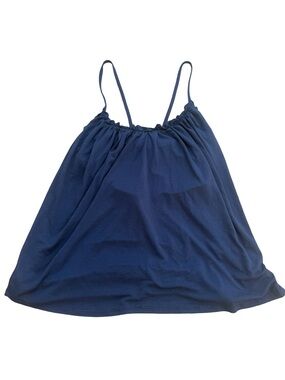 JJ Winks Navy Spaghetti Strap Camisole Loungewear Tank Top